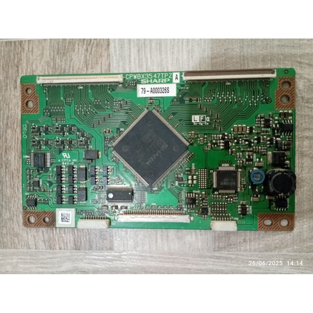 TIKON TICON MESIN TV SHARP 32BX5ML  SP32