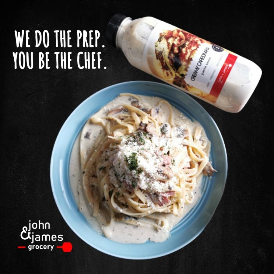 

Creamy Carbonara Sauce (500 ml) - John & James grocery