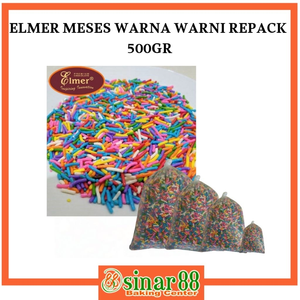 

Elmer Meses Sprinkle Warna/i 500gr