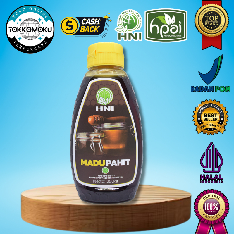

Madu Pahit Asli HNI 250gr - Madu Herbal Alami dari Nektar Pahit - Anti Bakteri, Tinggi Alkaloid, Tanpa Pengawet