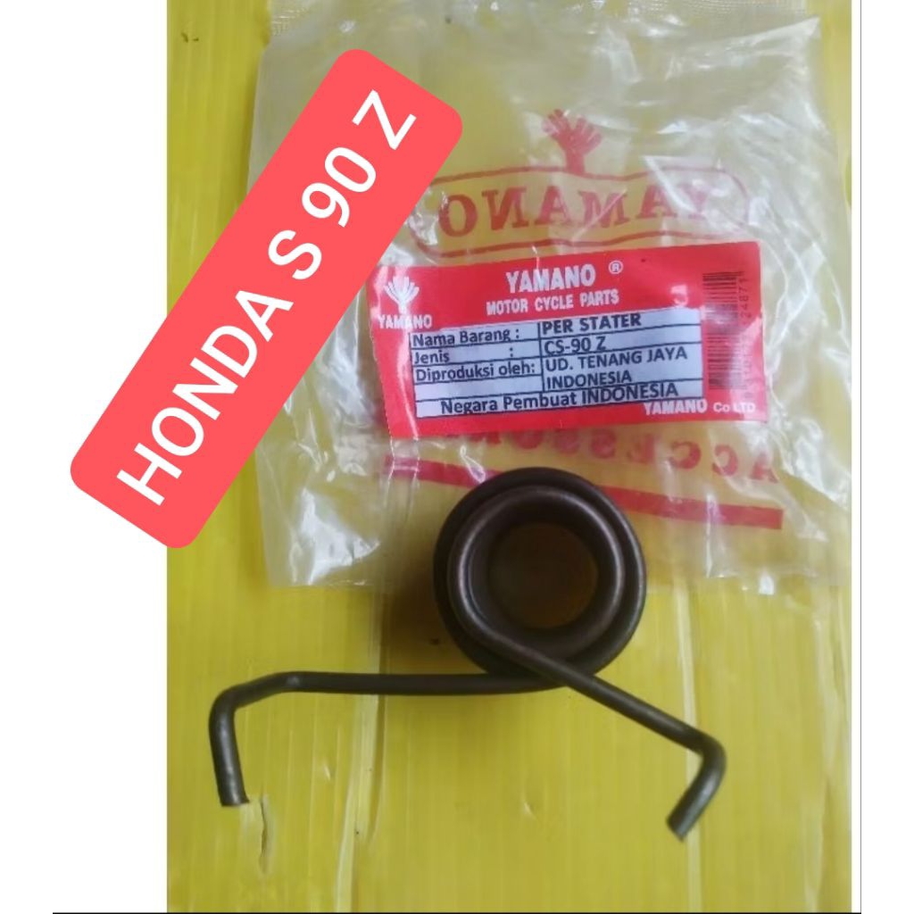 per pir vir ver as kick stater starter Honda 90 cs 90 Z  S 90