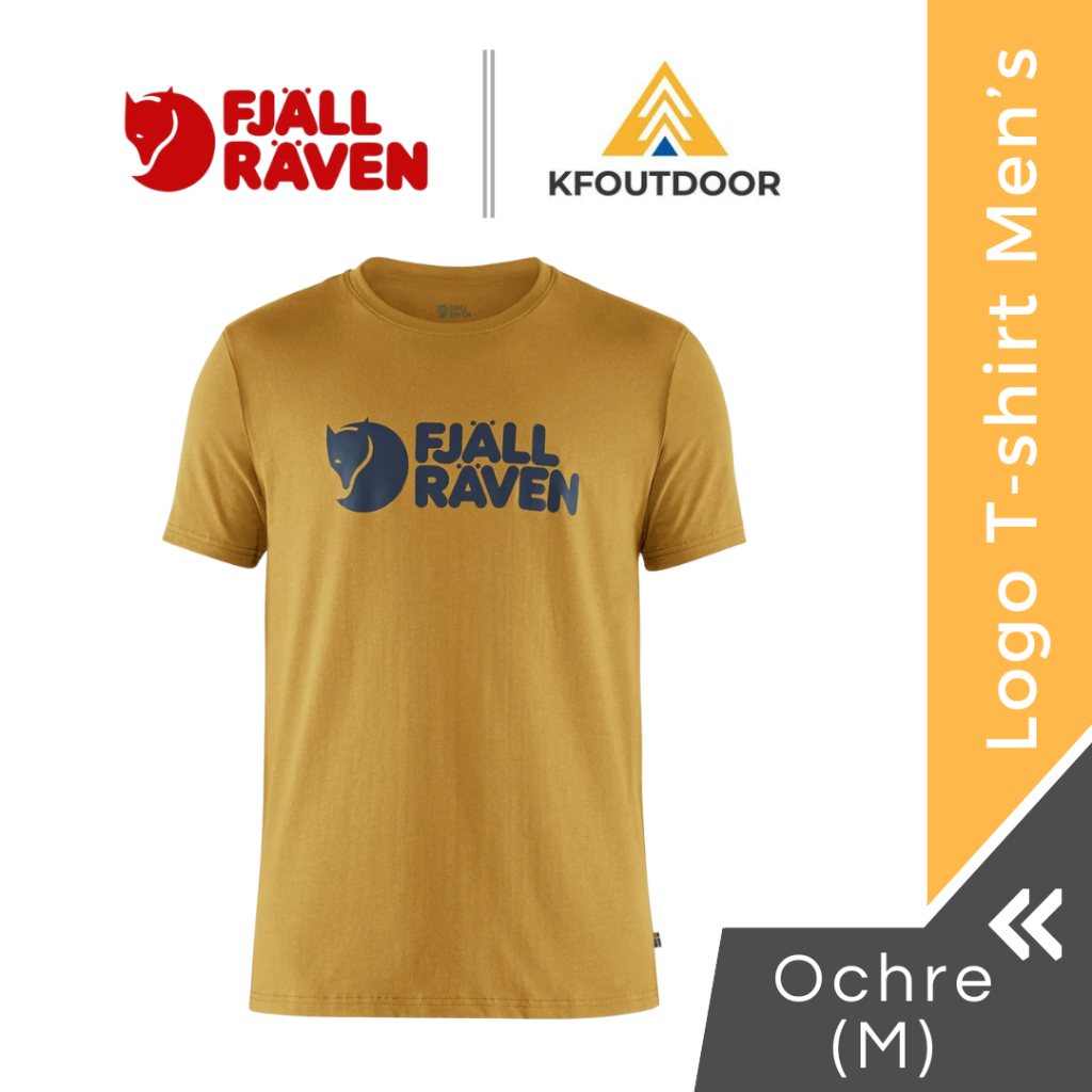 Kaos Kanken Fjallraven Logo T-shirt Mens original Fjallraven Kanken