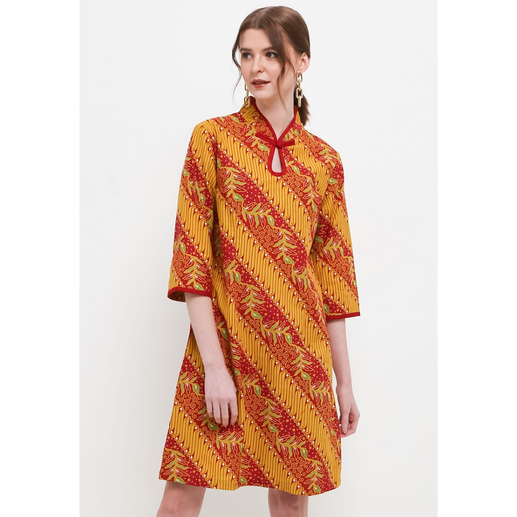 Batik Indra Loka - Dress Batik Wanita