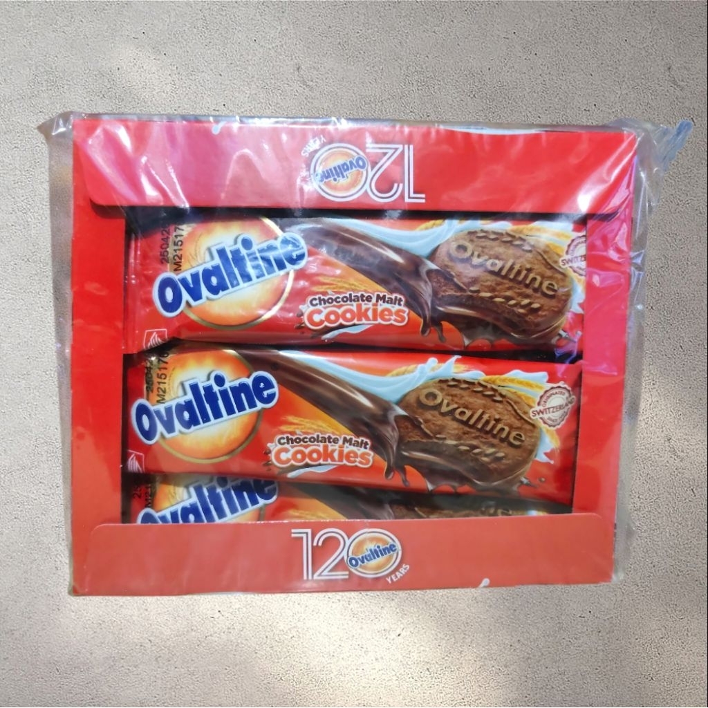 

1 BOX BISKUIT OVALTINE ISI 12