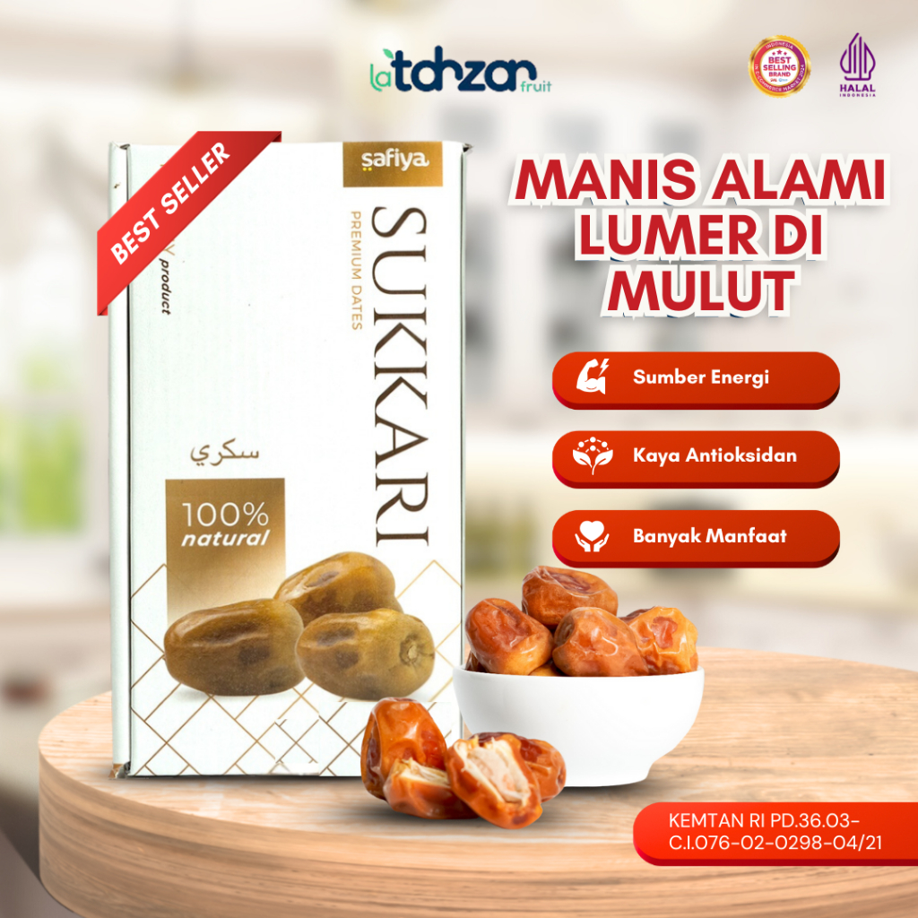 

Kurma Sukari Safiya 1 Kg Kurma Manis Legit Daging Tebal Oleh Oleh Haji Umroh Kurma Premium