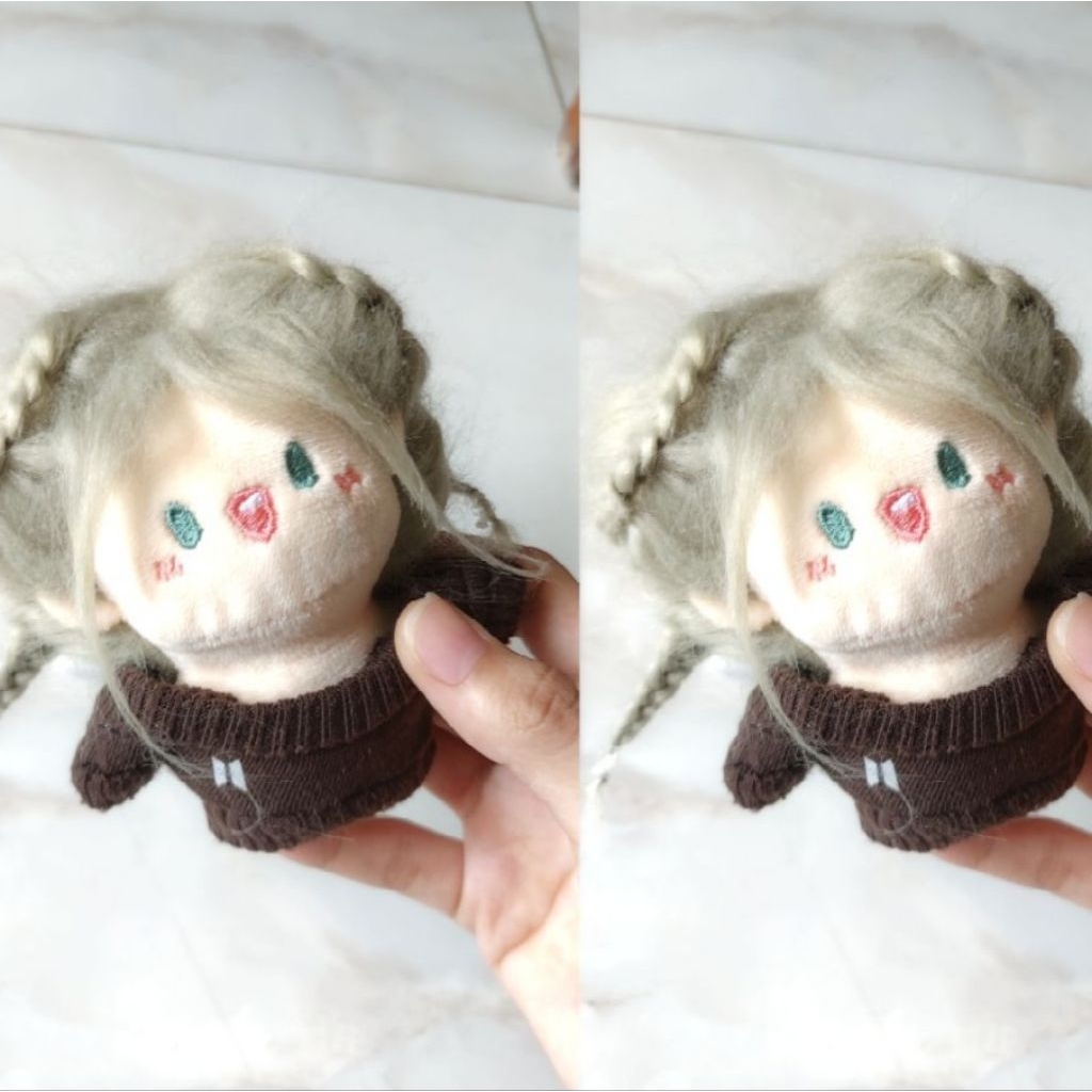 [PRELOVED]Baju Sweater Doll Plushie KPOP 10cm 𝐒𝐭𝐚𝐫𝐟𝐢𝐬𝐡 – Logo BTS