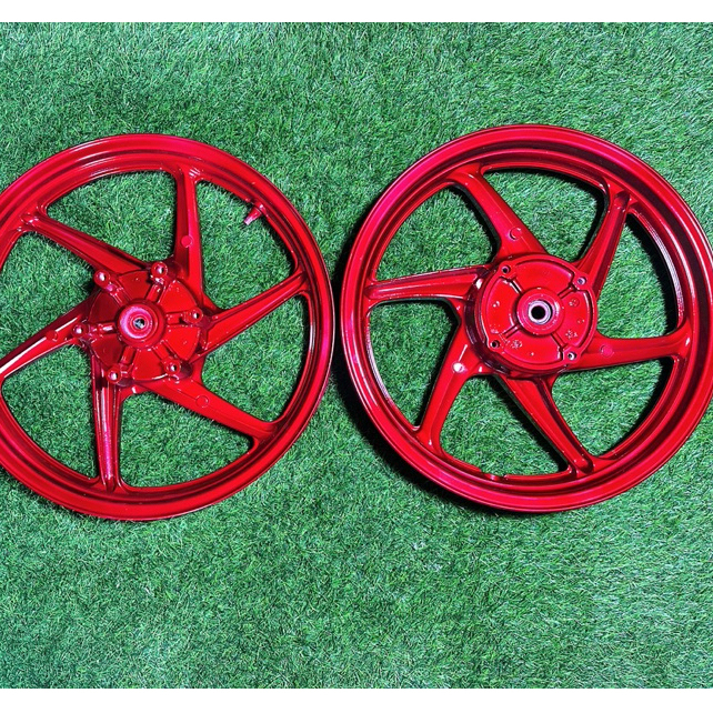 velg cb150r old pnp ninja rr, ninja ss, ninja rr new old (merah)
