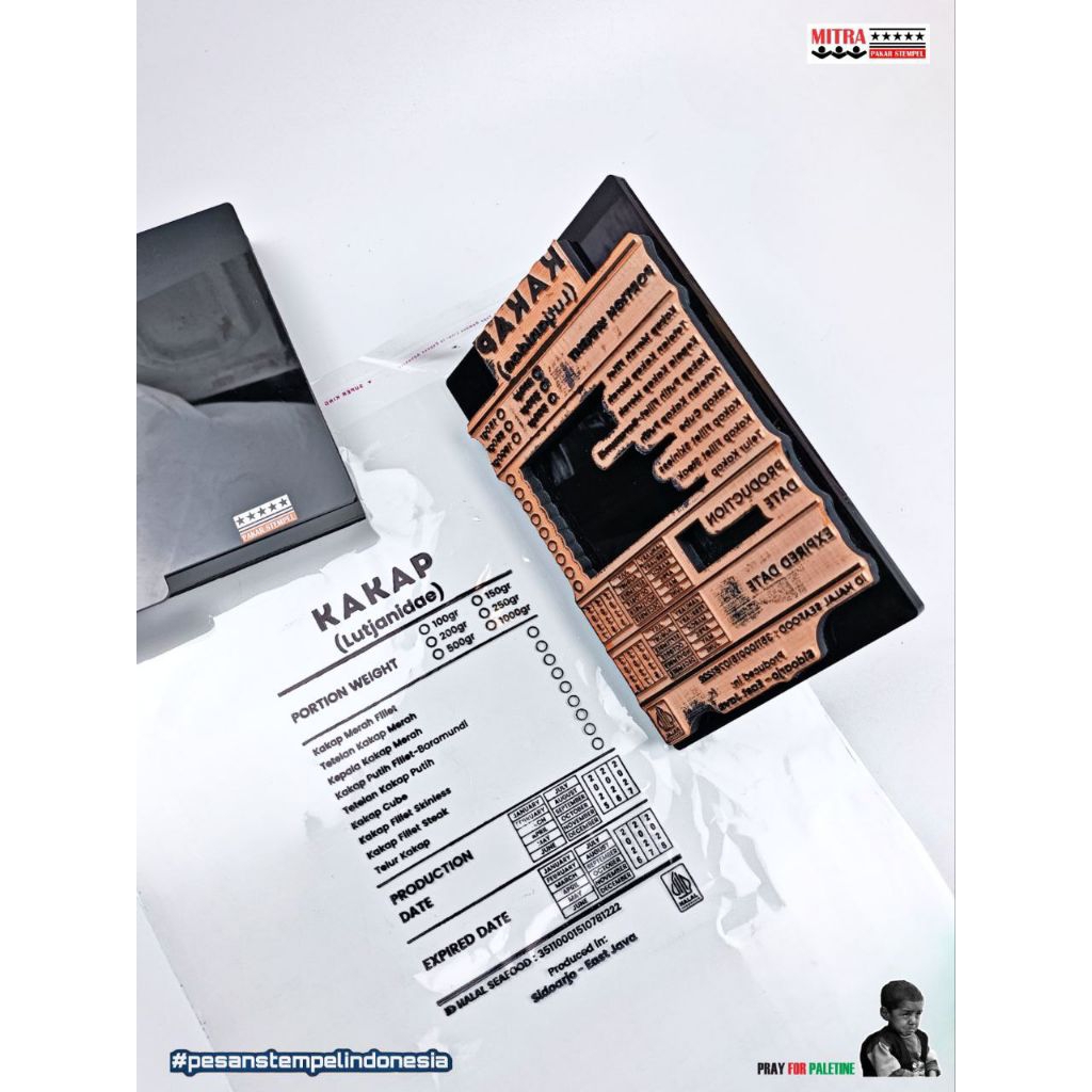 

Jual Stempel Plastik Tinta Anti Luntur Desain Custom