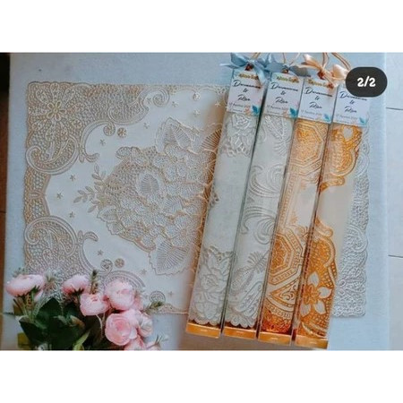 (MIKA SAJA) Kotak Mika Souvenir Variasi Tasbih 99 Butir/Pisau Buah/Taplak Meja/Kipas