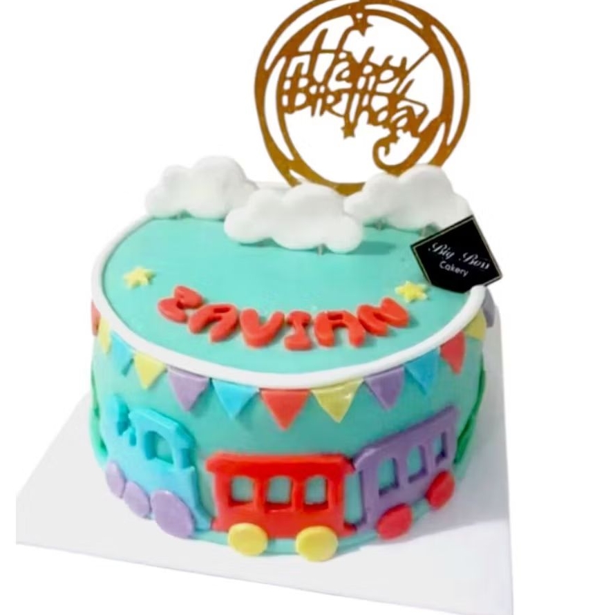 

CUSTOMED CAKE KARAKTER BEAR TRAIN TANK DINO BOYS GIRLS BIRTHDAY CAKE