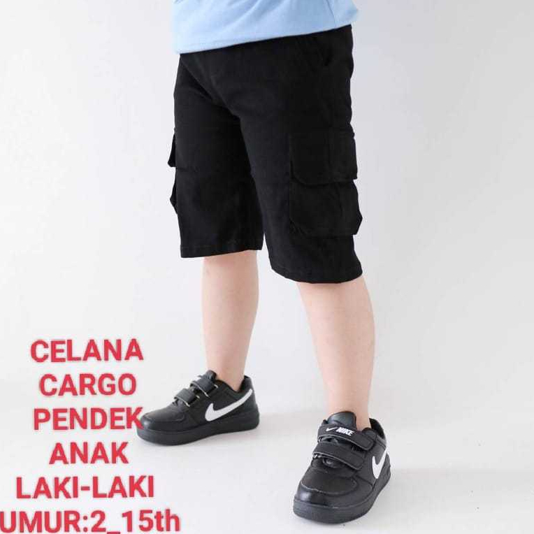 CEIANA CARGO PENDEK ANAK LAKI LAKI /CELANA PDL ANAK /CELANA JOGER ANAK