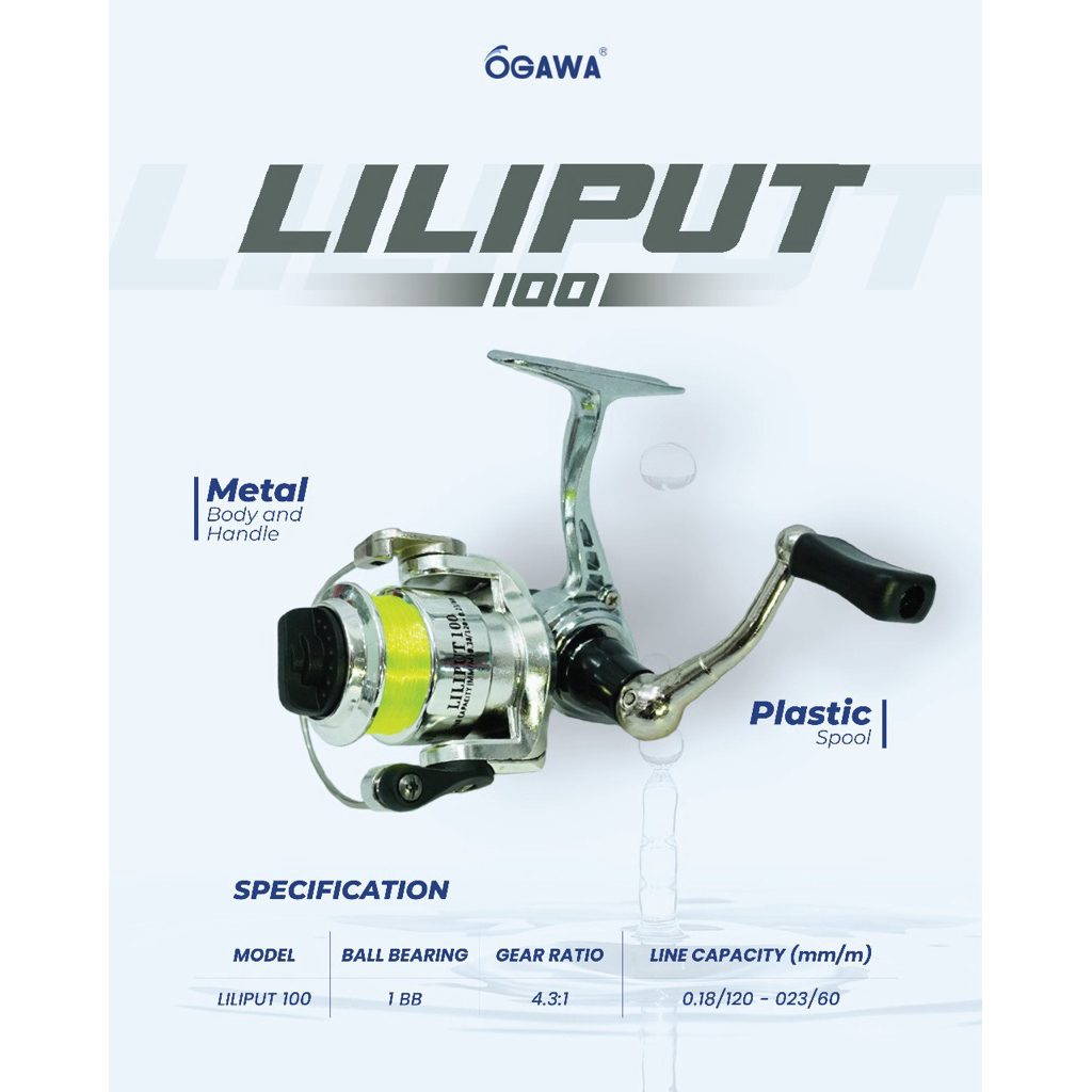 Reel mini Ogawa Liliput 100
