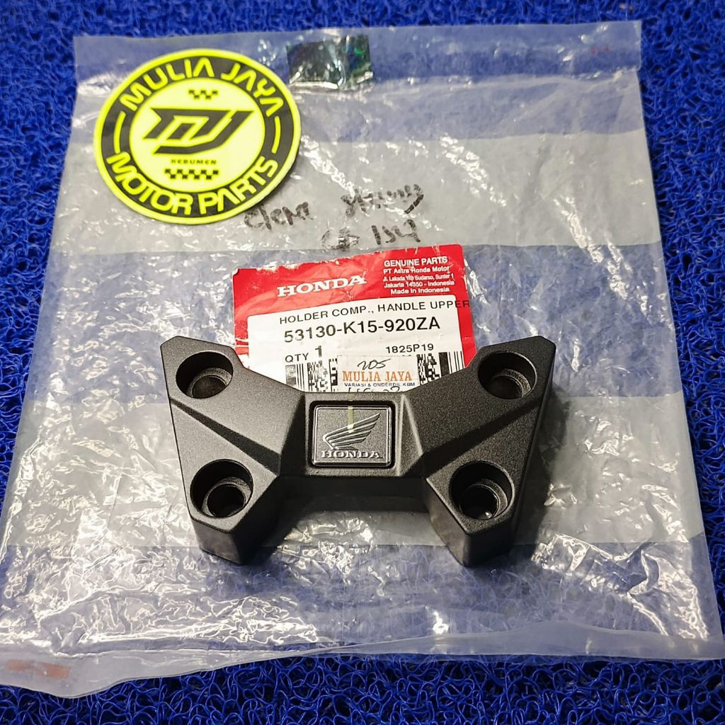 HOLDER RAISER KLEM PENJEPIT STANG STIR ATAU HOLDER COMP HANDLE UPPER HONDA CBR CB150R CB 150 K15 OLD