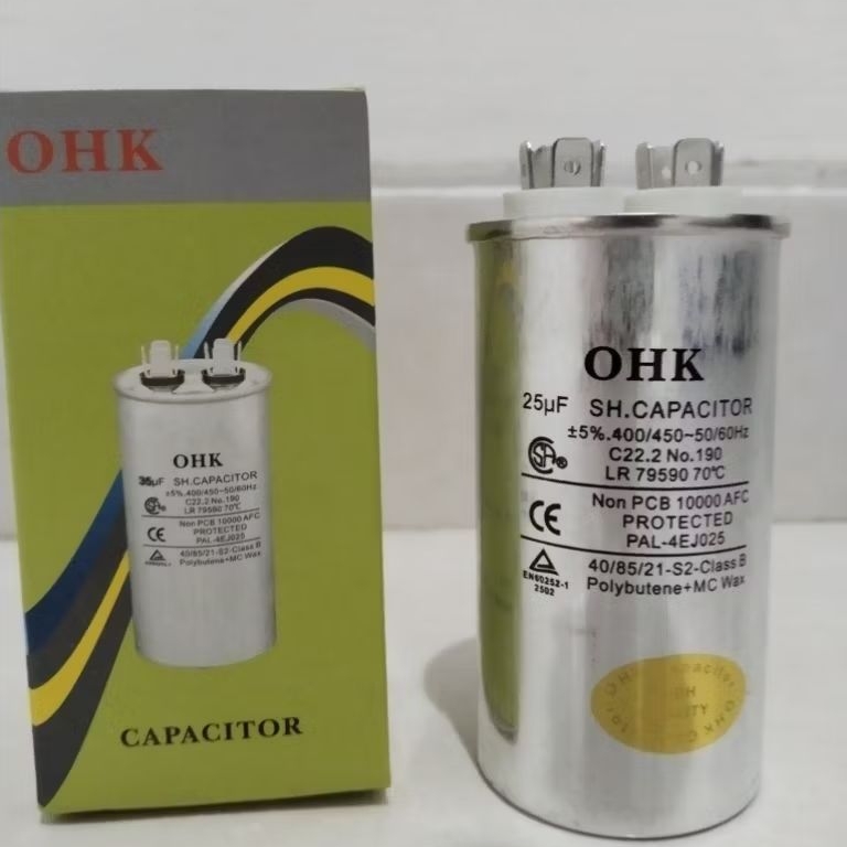 Capacitor OHK 25uf 400/450V
