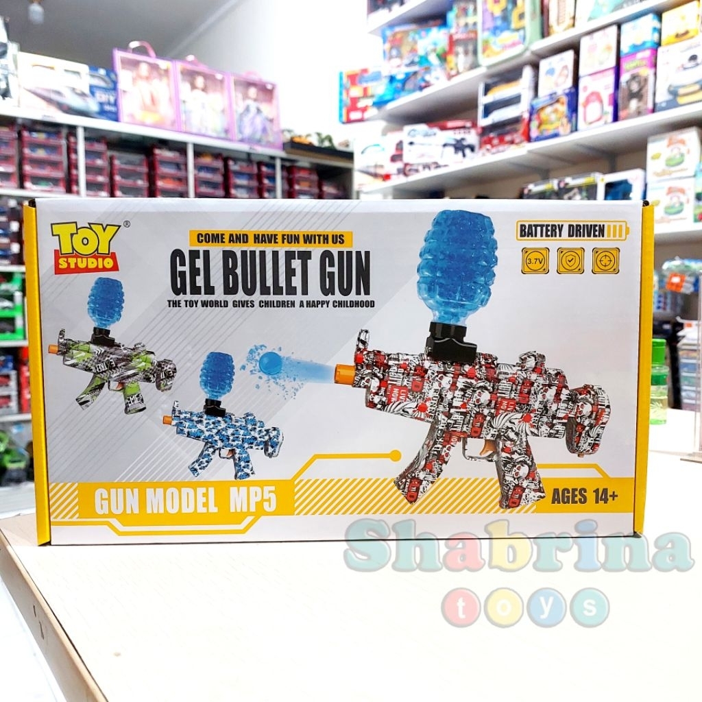 Mainan Anak Pistol - Tembak tembakan Gel - Gel Bullet Gun - Water Gel Blaster Gun