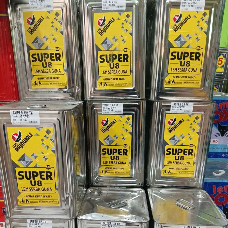 

Lem Kuning Super U Tk rajawali / Lem Kuning / Lem aibon/15kg