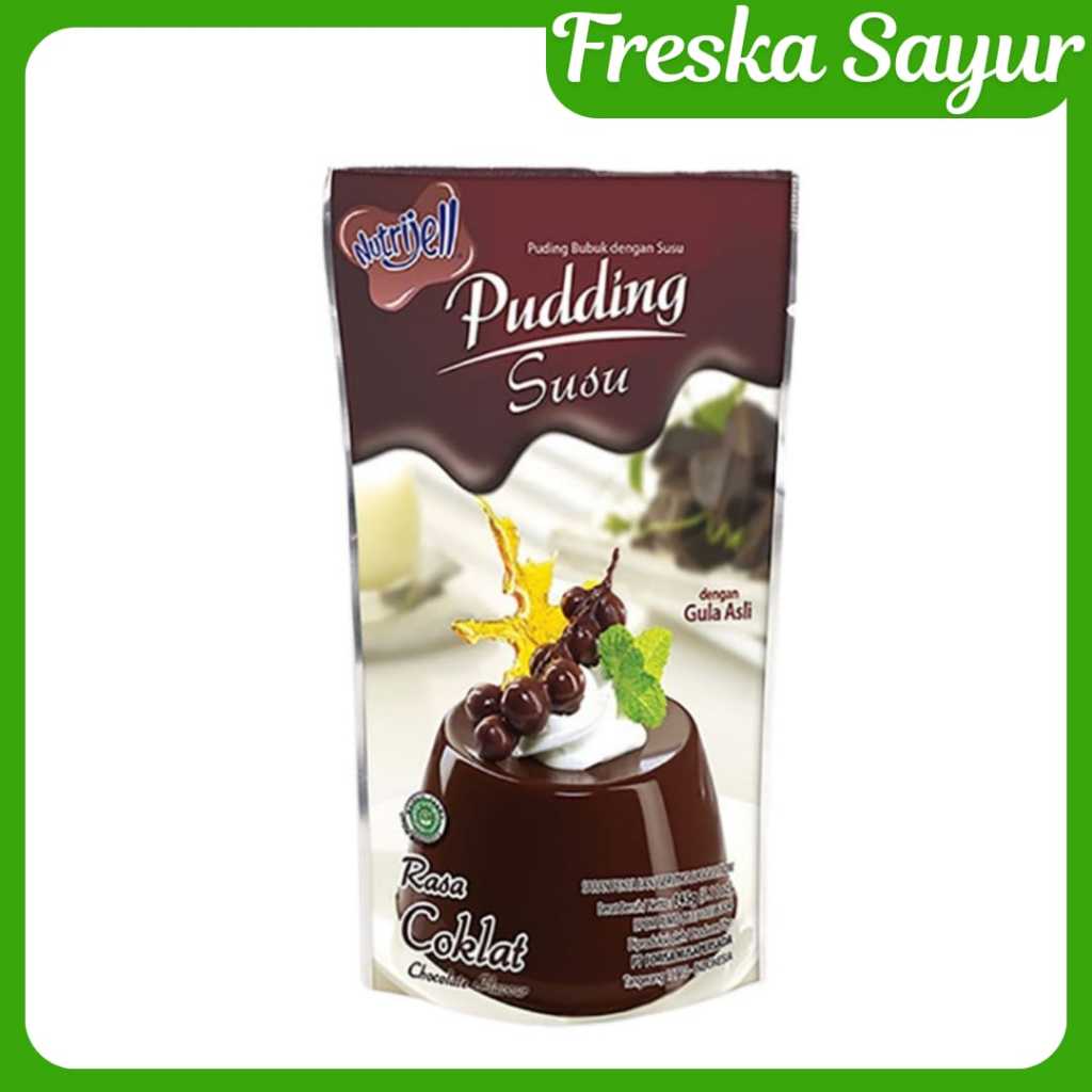 

Nutrijell Pudding Susu Coklat 145 Gr I Puding Susu Nutrijel Rasa Cokelat