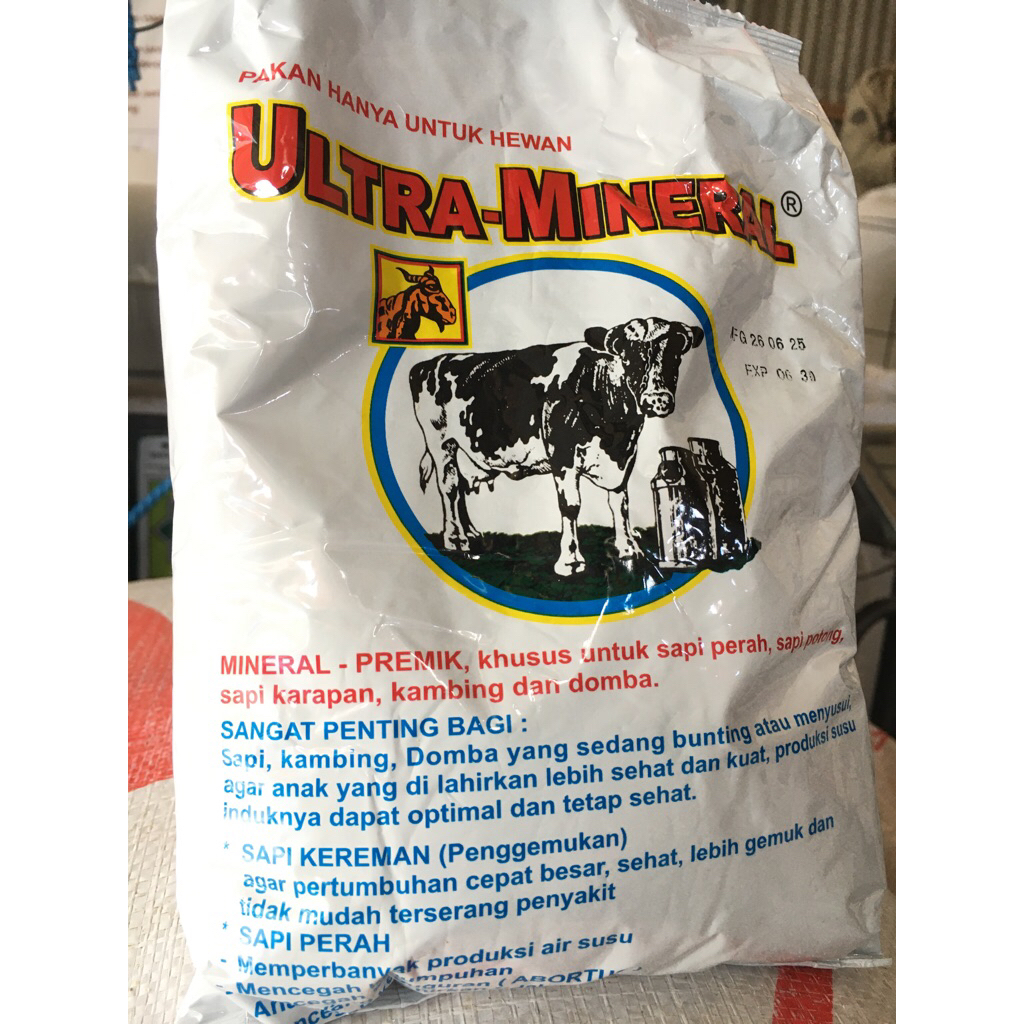 Ultra Mineral / Mineral-Premik khusus sapi dan kambing