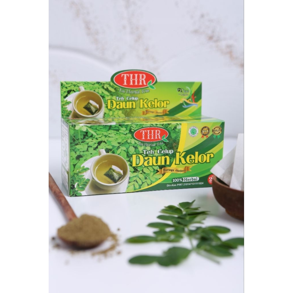 

Teh Daun kelor Celup Herbal Kemasan