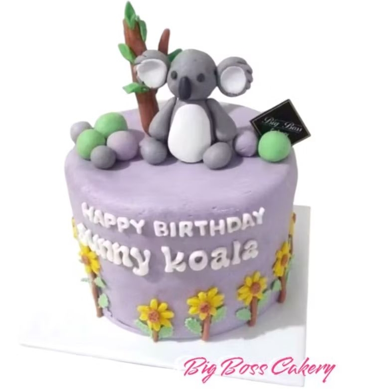 

CUSTOMED FONDANT CAKE KOALA