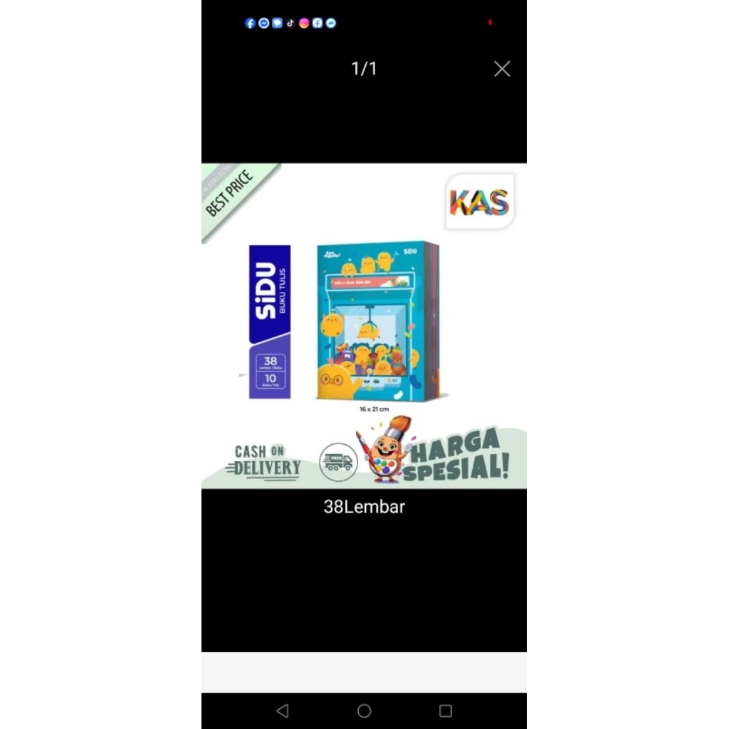 

buku sidu isi 38 dan isi 58