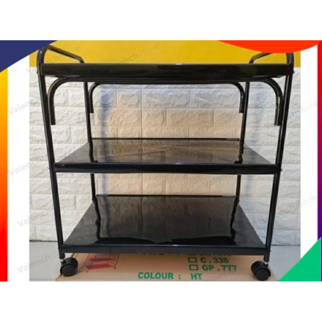 Rak tv besi FREE RODA