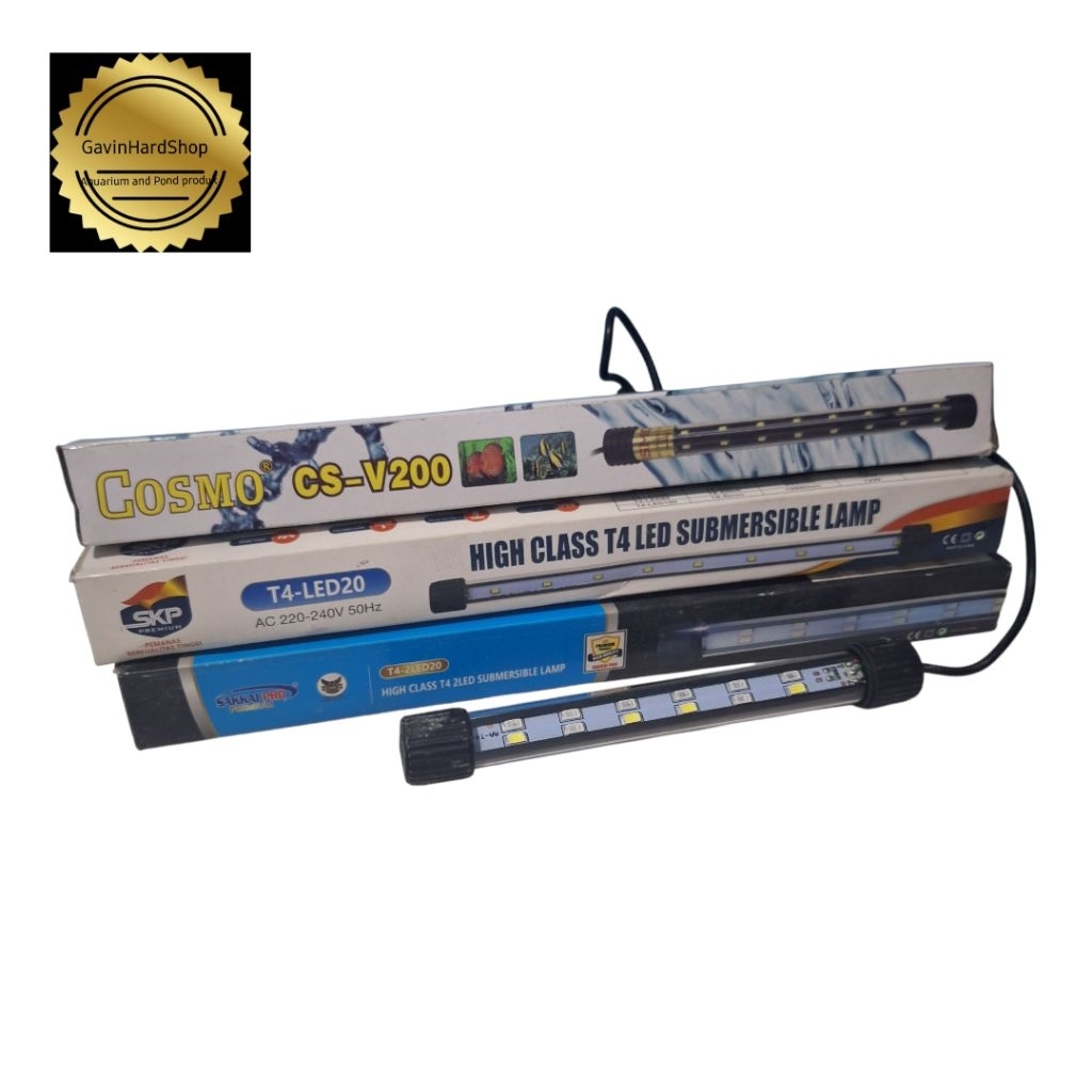 Lampu celup aquarium Lampu LED celup aquarium Sakkai Pro 20 cm