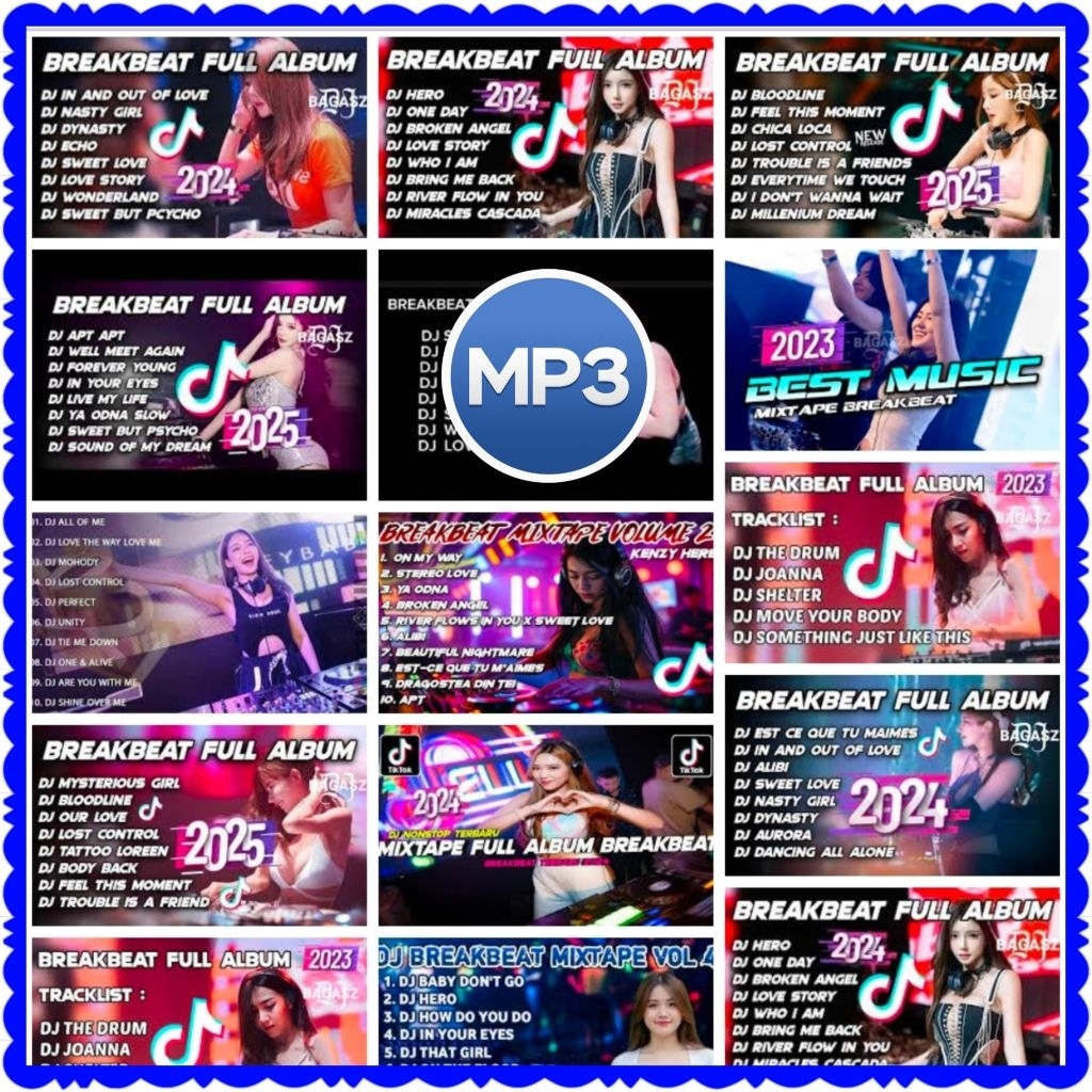 KASET MOBIL MP3 LAGU DJ BREAKBEAT TERBARU 2025