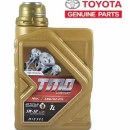 Oli Toyota TMO SAE 5W-30 Diesel 1Liter 100% Original Scan Barcode