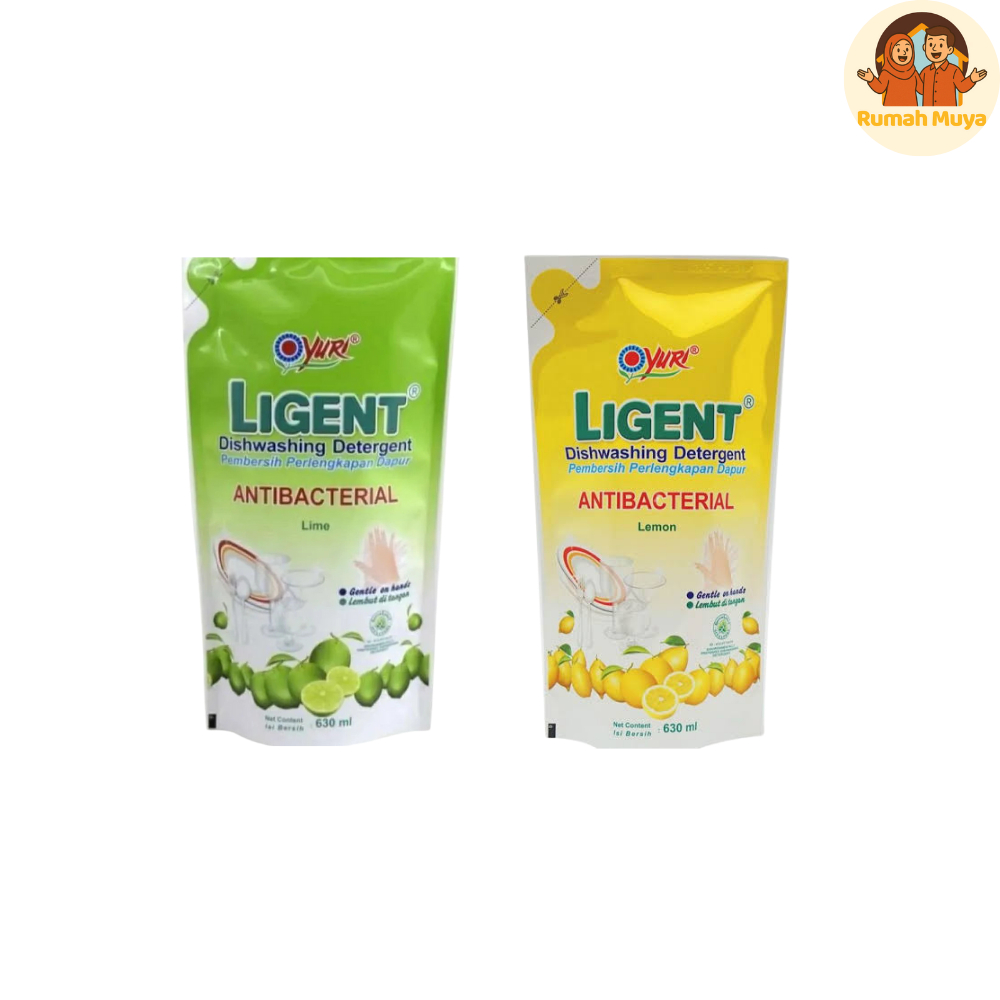 Yuri Ligent Sabun Cuci Piring 600 ml
