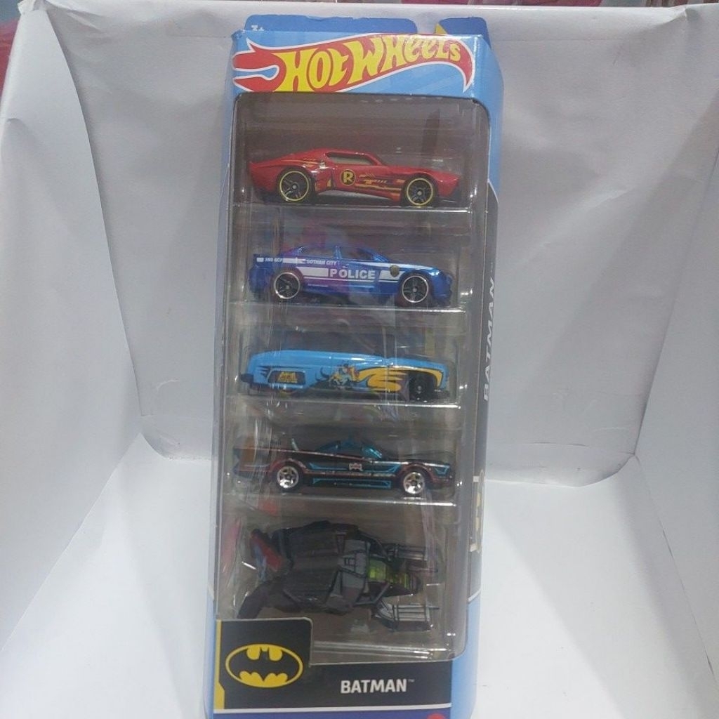 HOT WHEELS BATMAN ISI 5 PER PACK ORIGINAL HOT WHEELS ISI 5