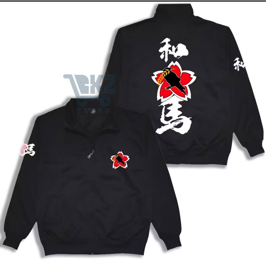Jaket Tracktop Kazuma Crew Manhwa Komic Korea