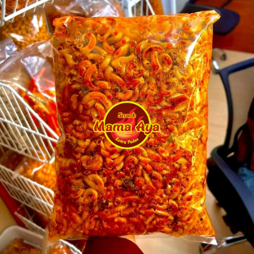 

Makaroni cikruh 1kg Daun Jeruk Cemilan Asin Pedas Makanan Cemilan