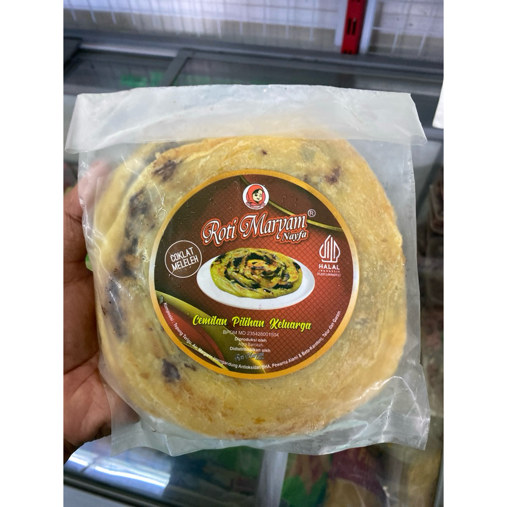 

Roti Maryam coklat