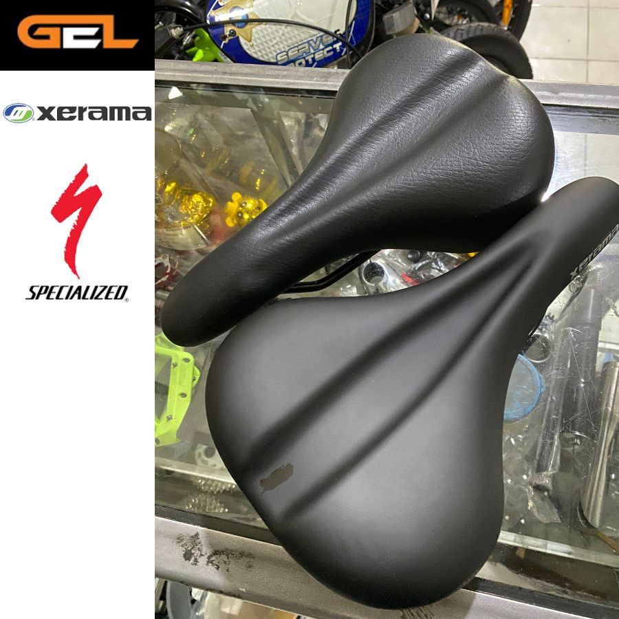 XERAMA Sadel Gel MTB 2768 Sporty Fat Slim Premium Quality Super Empuk Made Specialized Sepeda MTB An