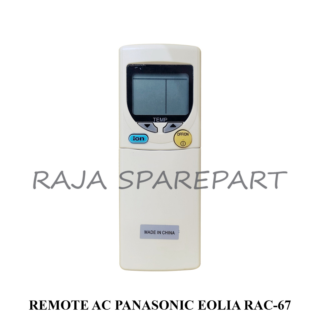 REMOT AC / REMOTE AC PANASONIC EOLIA RAC-67 RAC67