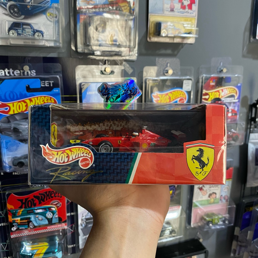HOT WHEELS MICHAEL SCHUMACHER 1999 FERRARI F399 1:43 IMPORT JEPANG-VERY RARE