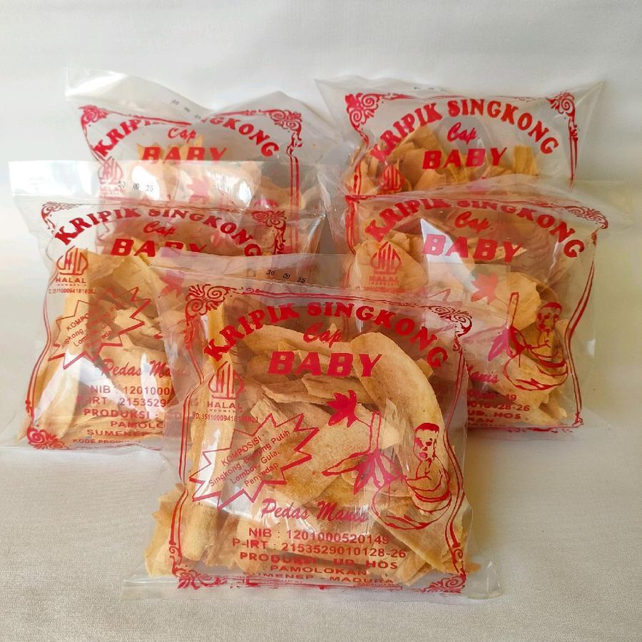 

singkong madura bawang putih cap baby