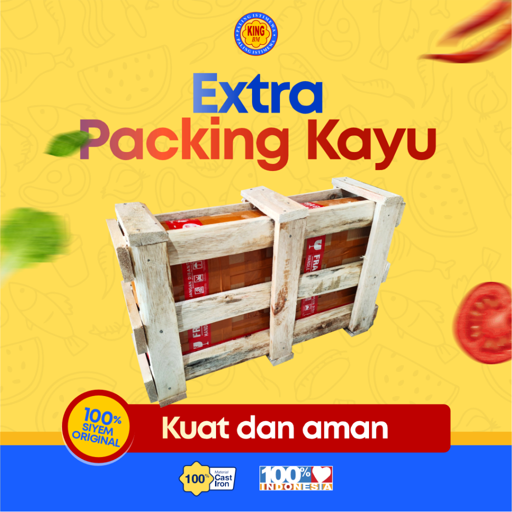 

Extra Packing Kayu Tebal dan Kuat