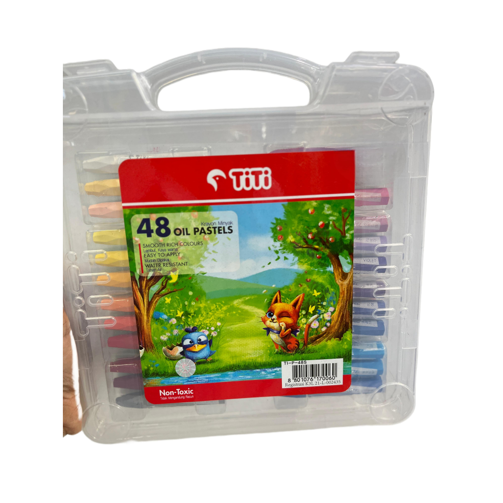 

TITI CRAYON 48 OIL PASTELS WARNA