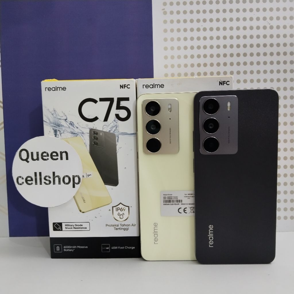 REALME C75 8/128 8/256 SECOND FULLSET