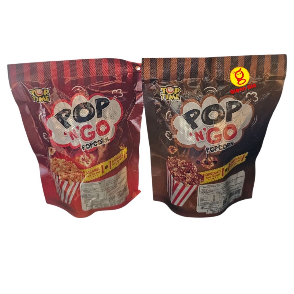 

Snack Popcorn Pop N Go Pop Corn Berondong Jagung Top Time Pouch