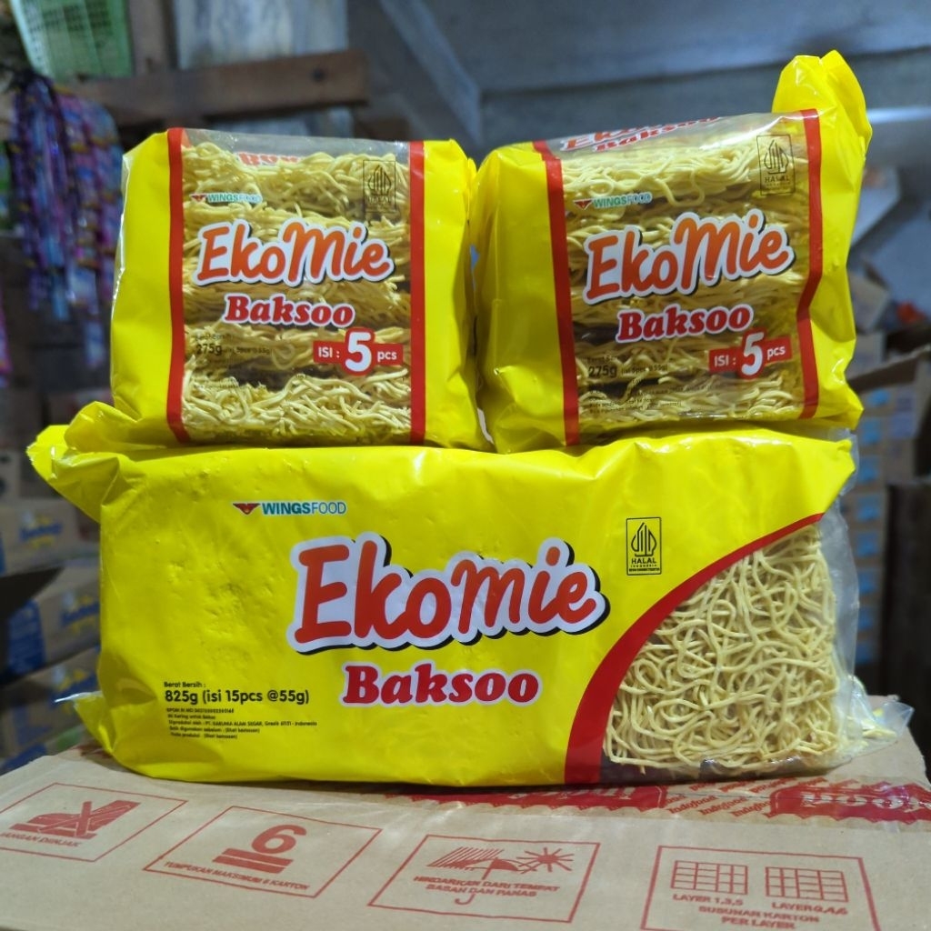 

Ekomie Baksoo 275 gr & 826 gr