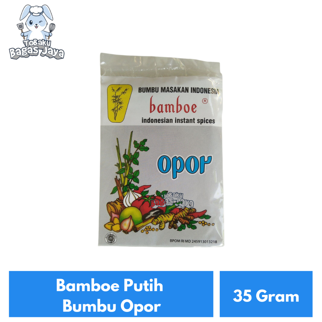 

Bamboe Putih Bumbu Opor 35 Gram