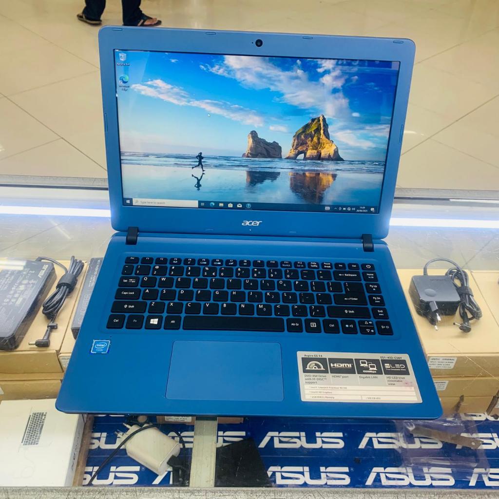 laptop leptop ac*r Aspire ES 14 ES1-432-C56Y Ram 6gb SSD 128gb display 14inc kondisi siap pakai coco