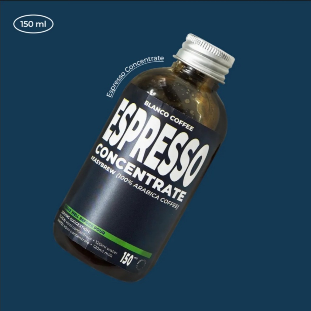 

Espresso Concentrate - Kopi Botol - Blanco Coffee - Konsentrat Espresso Arabica