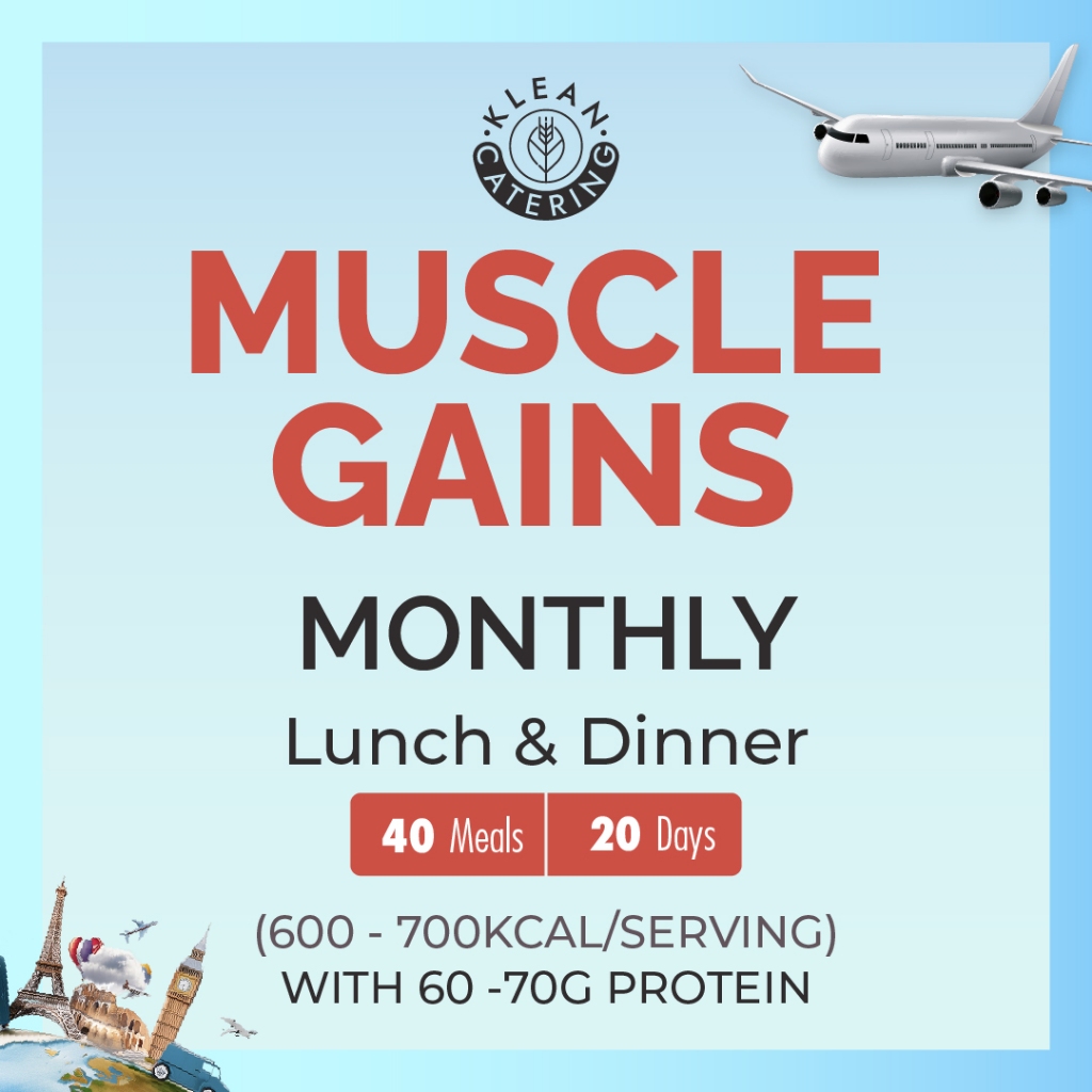 

Klean Gains Diet Catering - Monthly (40 Meals/20 Days)