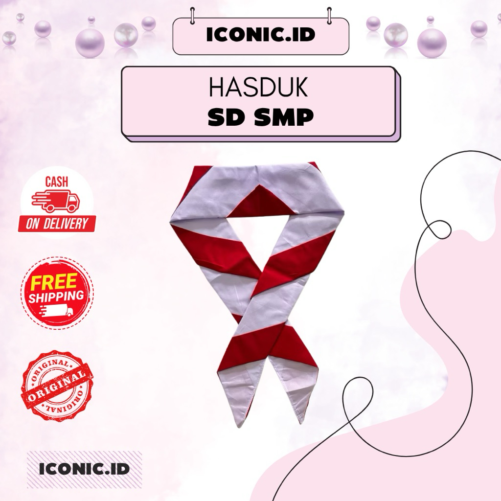 Iconic.id - Hasduk Pramuka / Hasduk Pramuka Sd Smp / Hasduk SD SMP