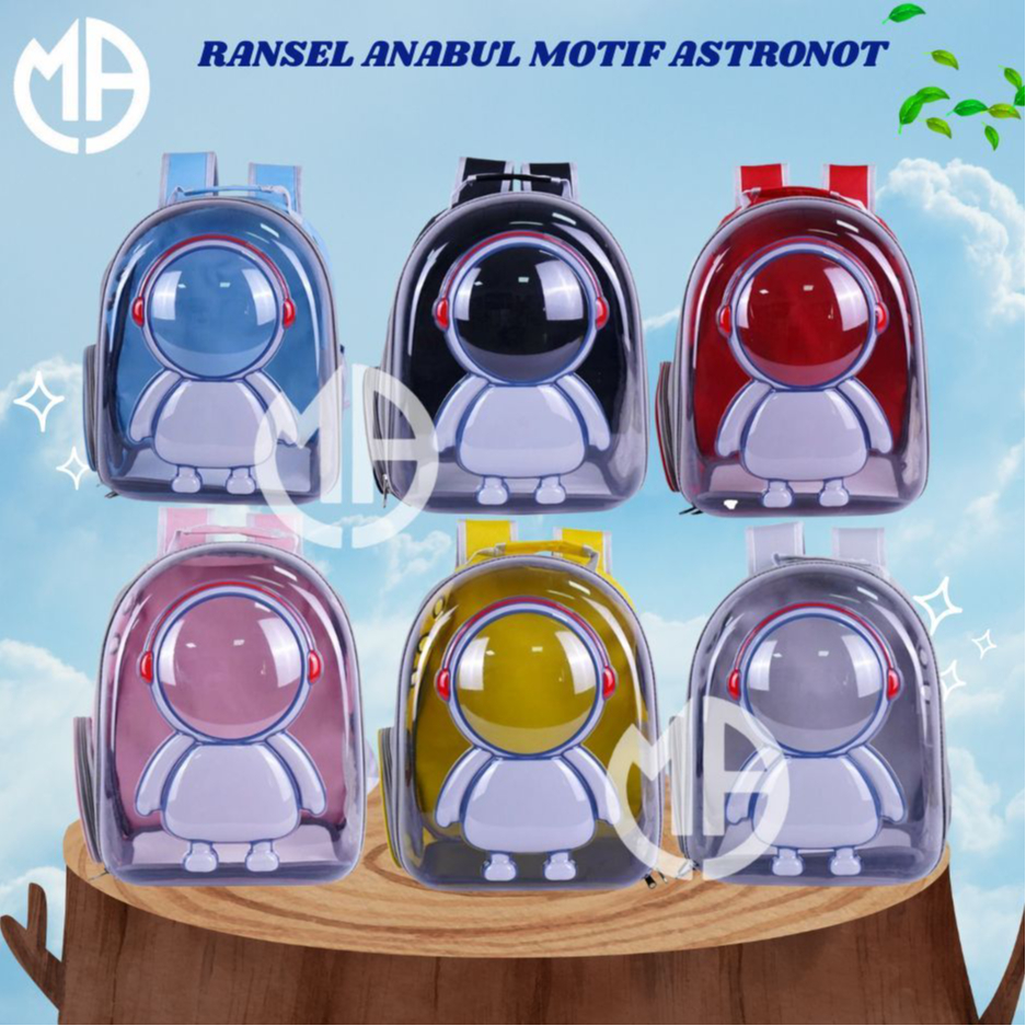 PET CARGO UNTUK KUCING / PUPPY MOTIF ASTRONOT - TAS ASTRONOT KUCING LUCU MOTIF ASTRONOT
