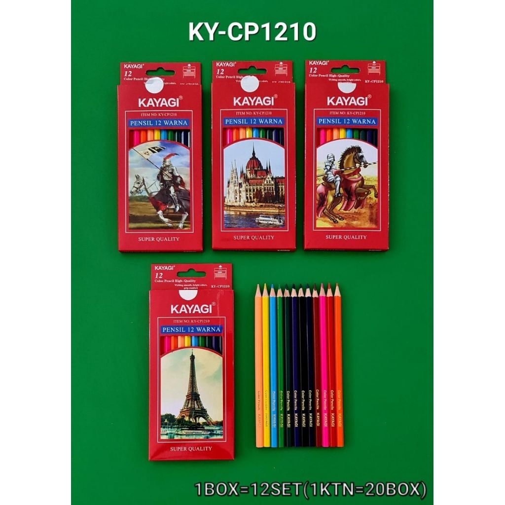 

Pensil Warna Kayagi 12 Warna – Kualitas Super | Pensil Warna Anak & Dewasa - Alat Tulis Kantor/ATK Murah Medan